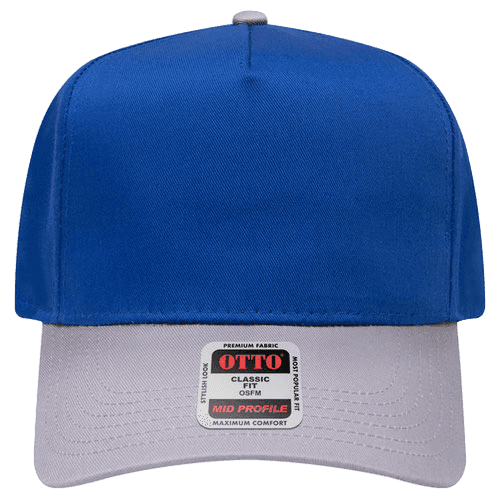 Gray / Royal Blue
