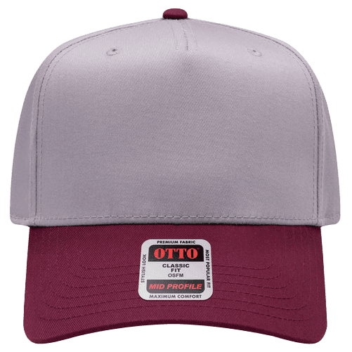 Maroon / Gray