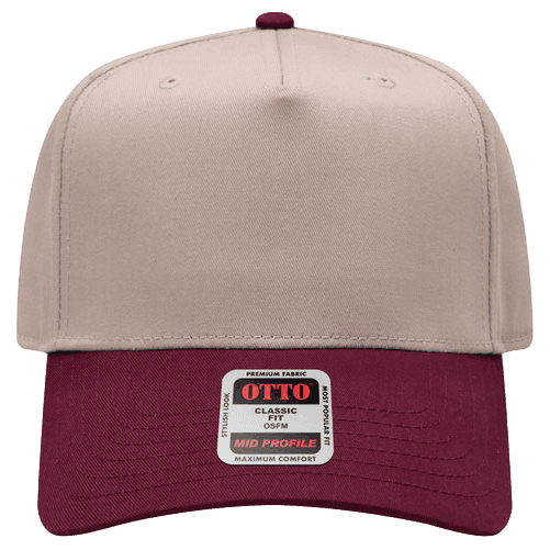 Maroon / Khaki