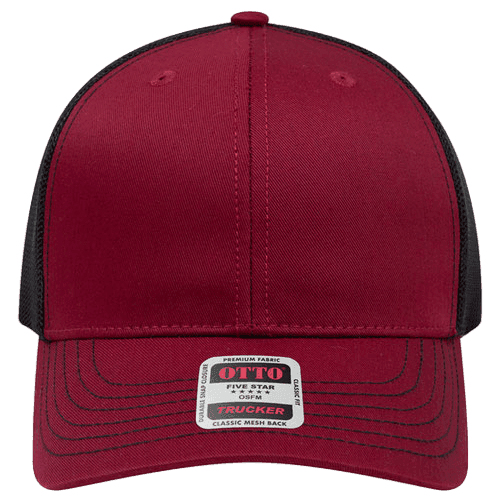 Burgundy / Black