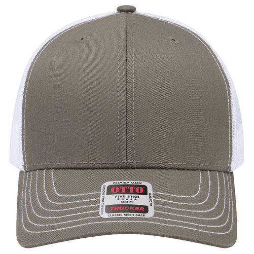 Olive Green / White