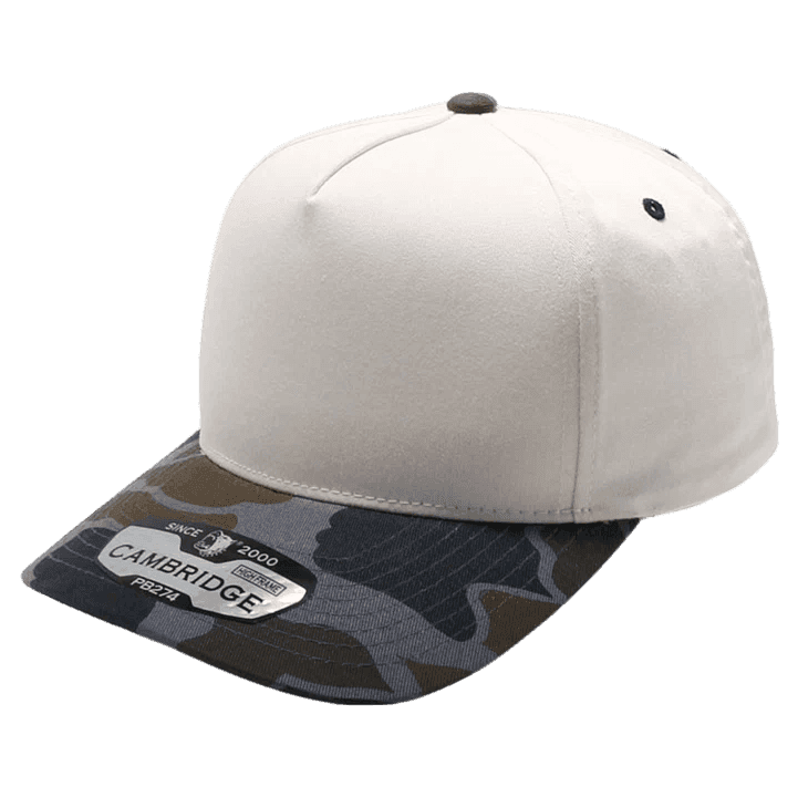 Cream / Navy Camo