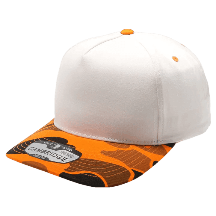 Cream / Orange Camo